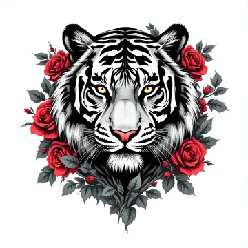 tmpnpl3d1d3.webp Tatouage Tigre Trad'Américain