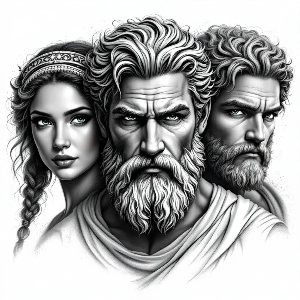 dieu.webp Tatouage Dieux Grecs Réalistes