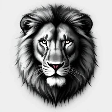 tmpsbg5z8wj.webp Tatouage Lion Réaliste Shades Noires