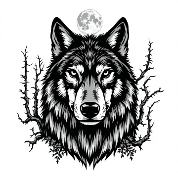 tmpvj5mers1.webp Tatouage Loup Majestueux Nature
