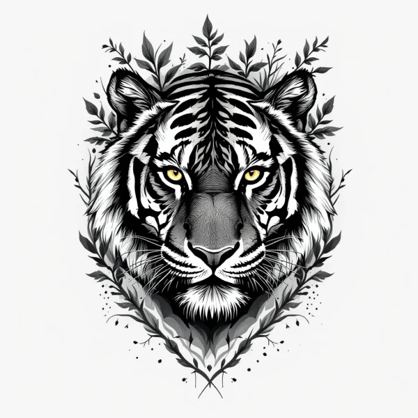 tmpybvk9nlk.webp Tatouage Tigre aux Yeux Pénétrants