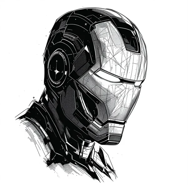 tmpyoipb66t.webp Tatouage Masque d'Iron Man Vintage